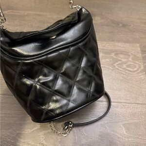 Women black super cute handbag